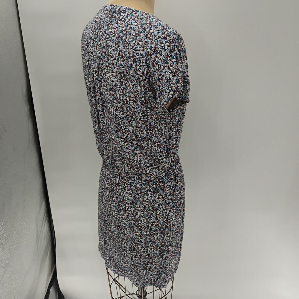 CAROLL WOMENS DOTTED SHORT SLEEVE CASUAL DRESS, Size 38 - Picture 6 of 13